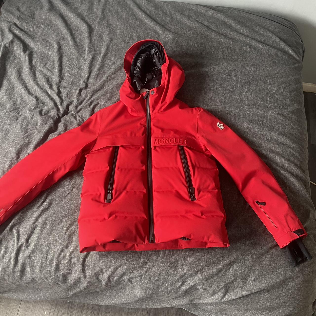 Moncler Ski Jacket Men Moncler Red Men 164cm Red Moncler Only Worn