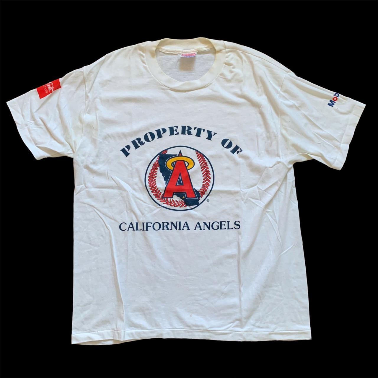 Vintage Rawlings California Angels jersey. New - Depop