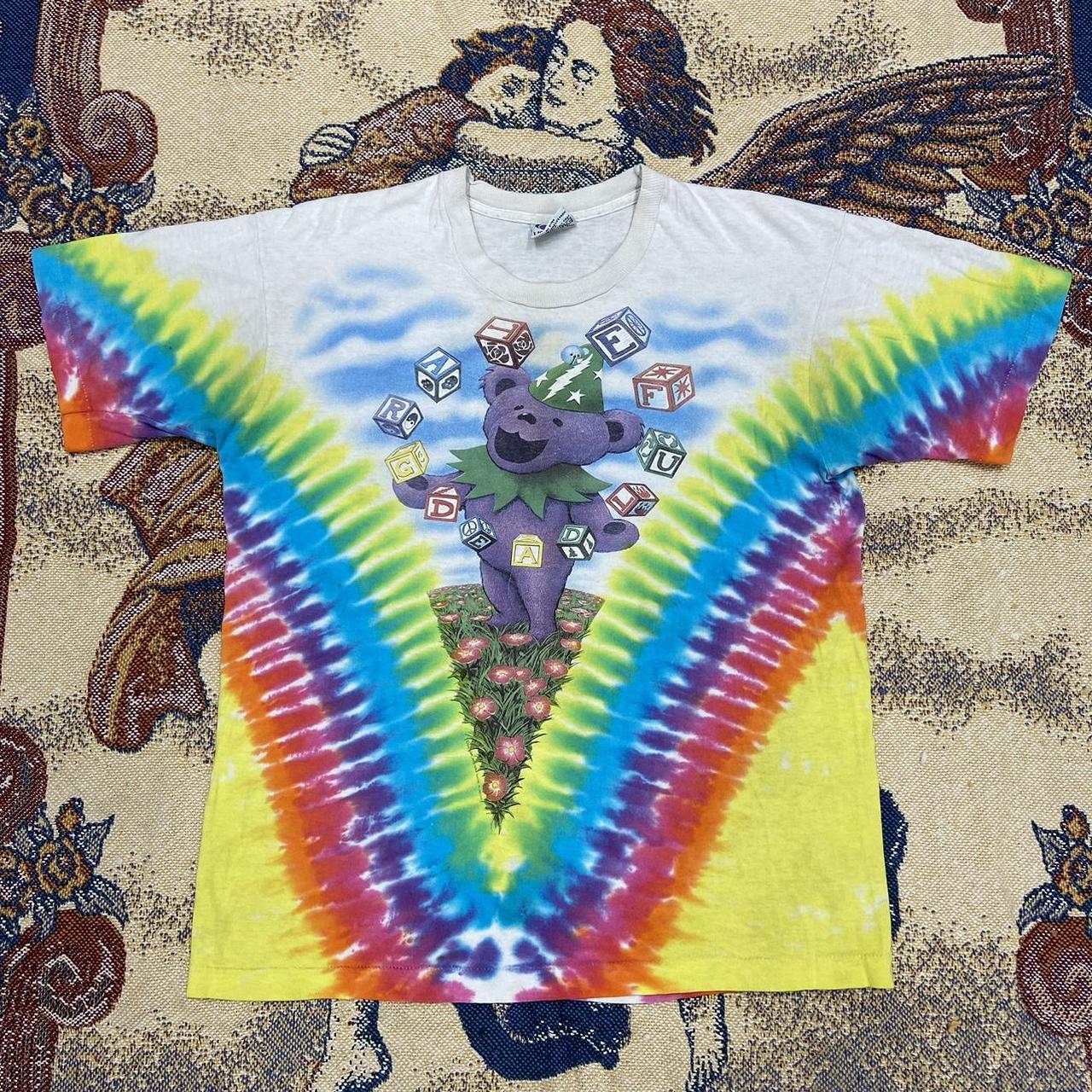 Vintage Grateful Dead Spring Tour Shirt Size-... - Depop