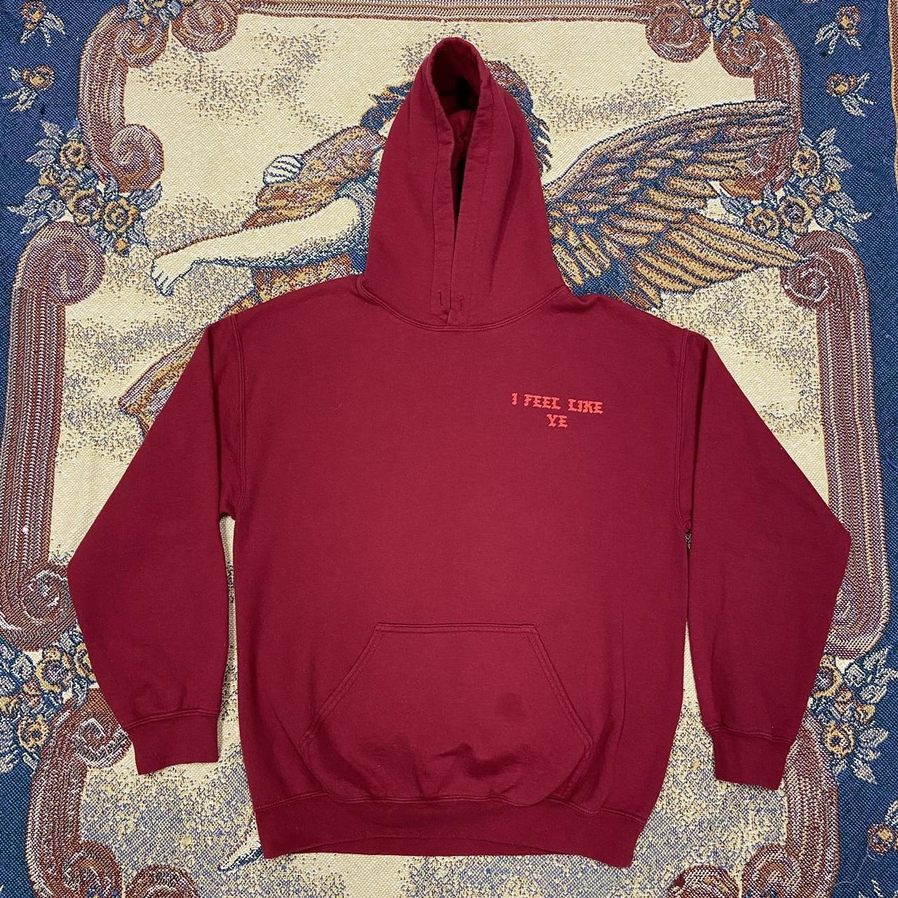 Kanye west red hoodie online