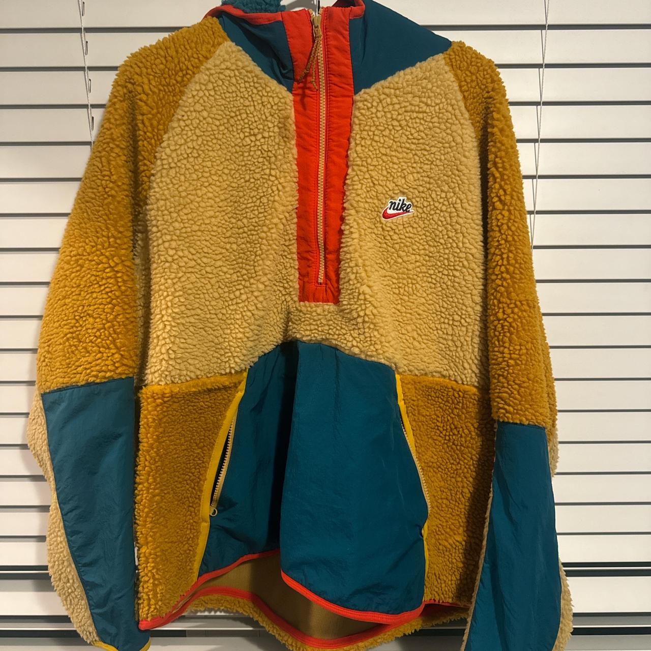 nike men's sherpa fleece jacket