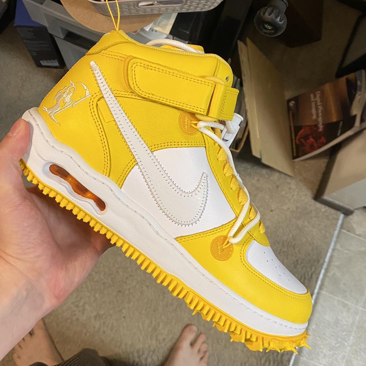 offwhite air force 1 yellow