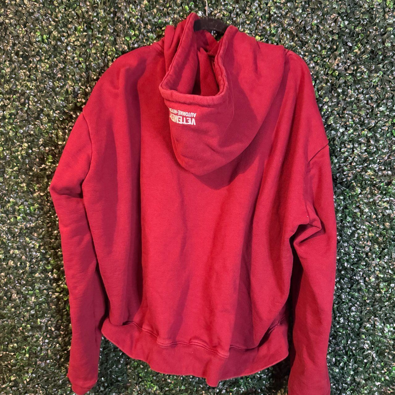 vetements 赤メタ　韓国限定 vetements 赤メタ韓国限定