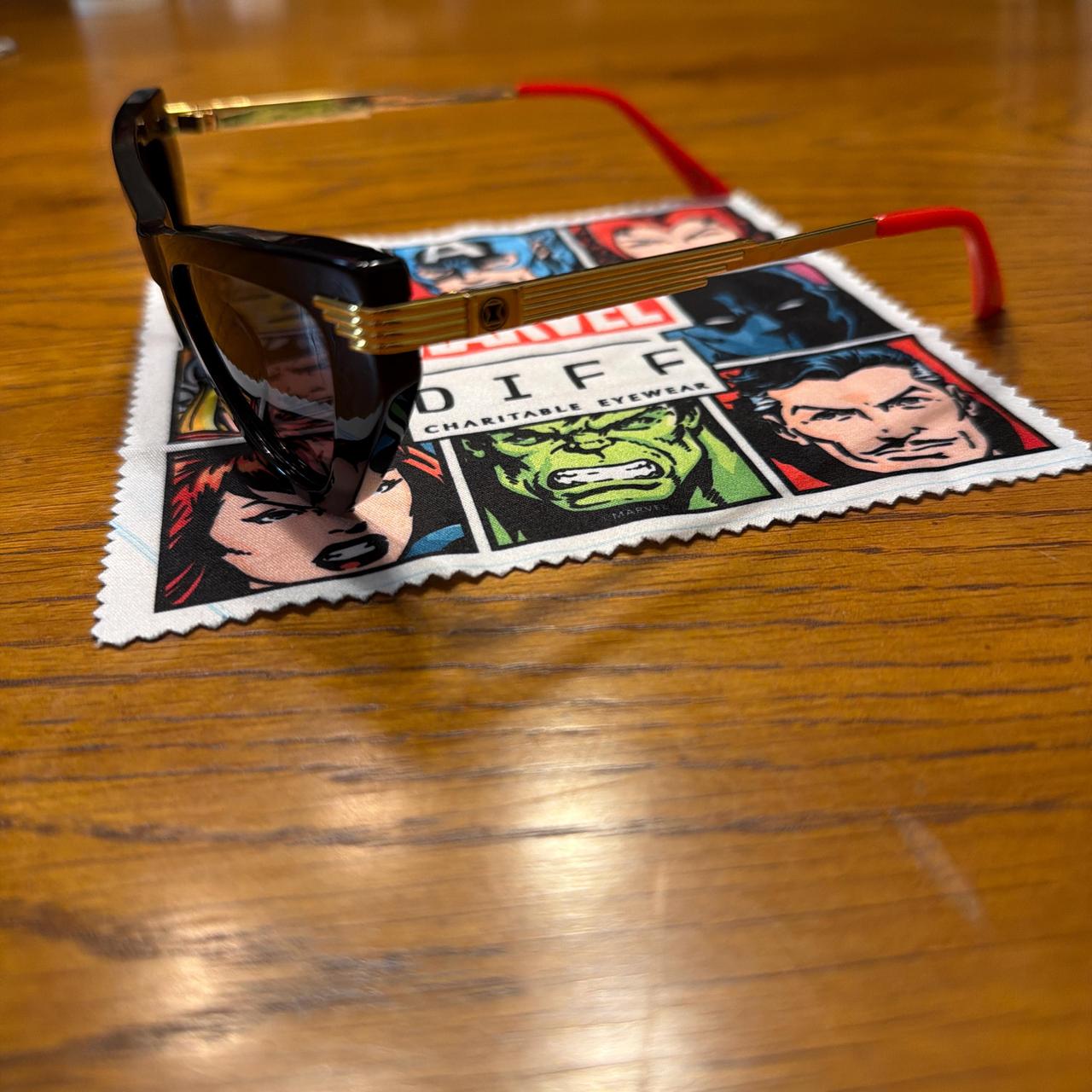 DIFF Women's Sunglasses - Black/Multi – DiffxMarv… - image 3