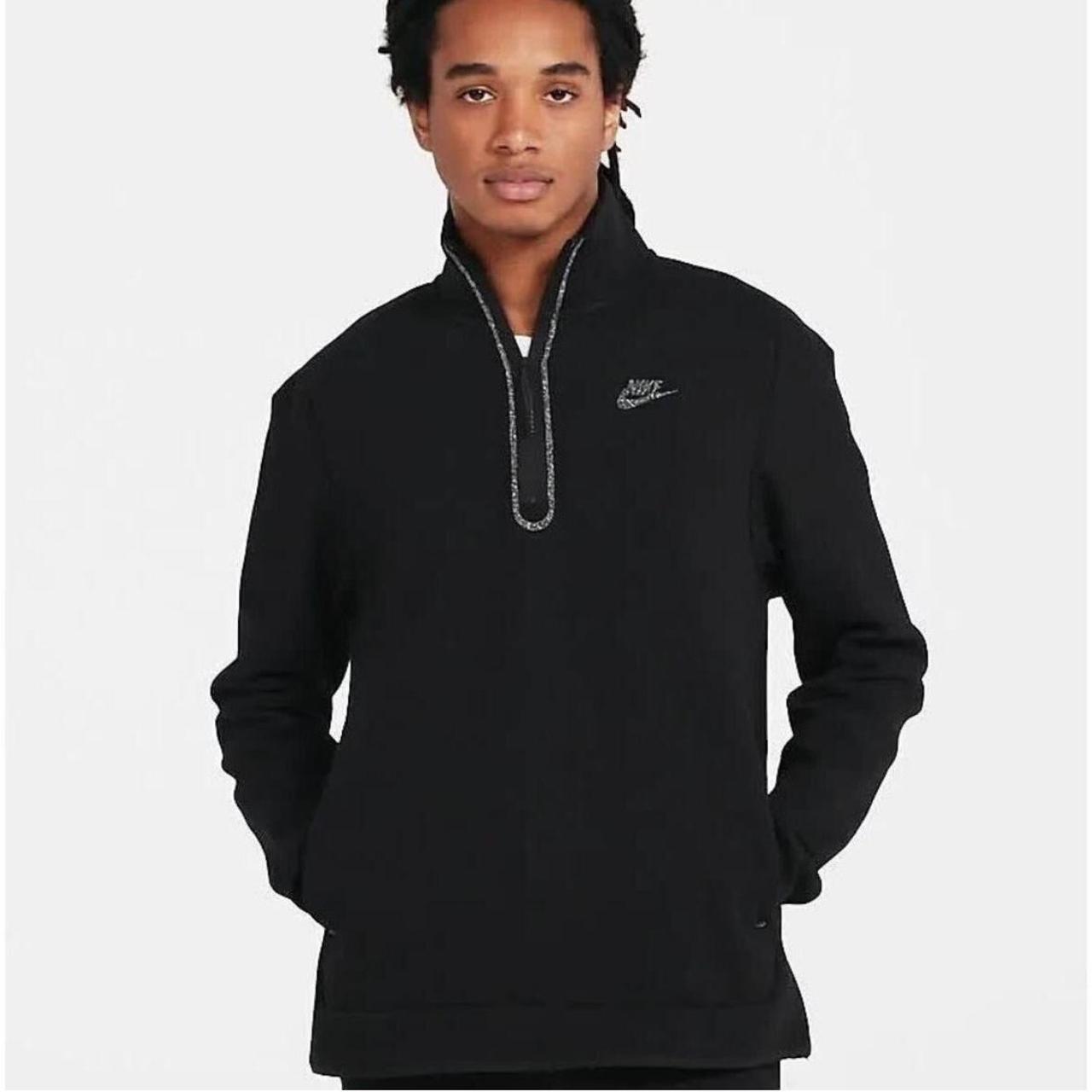 Nike on sale Mens Zip Pullover Fleece nwt