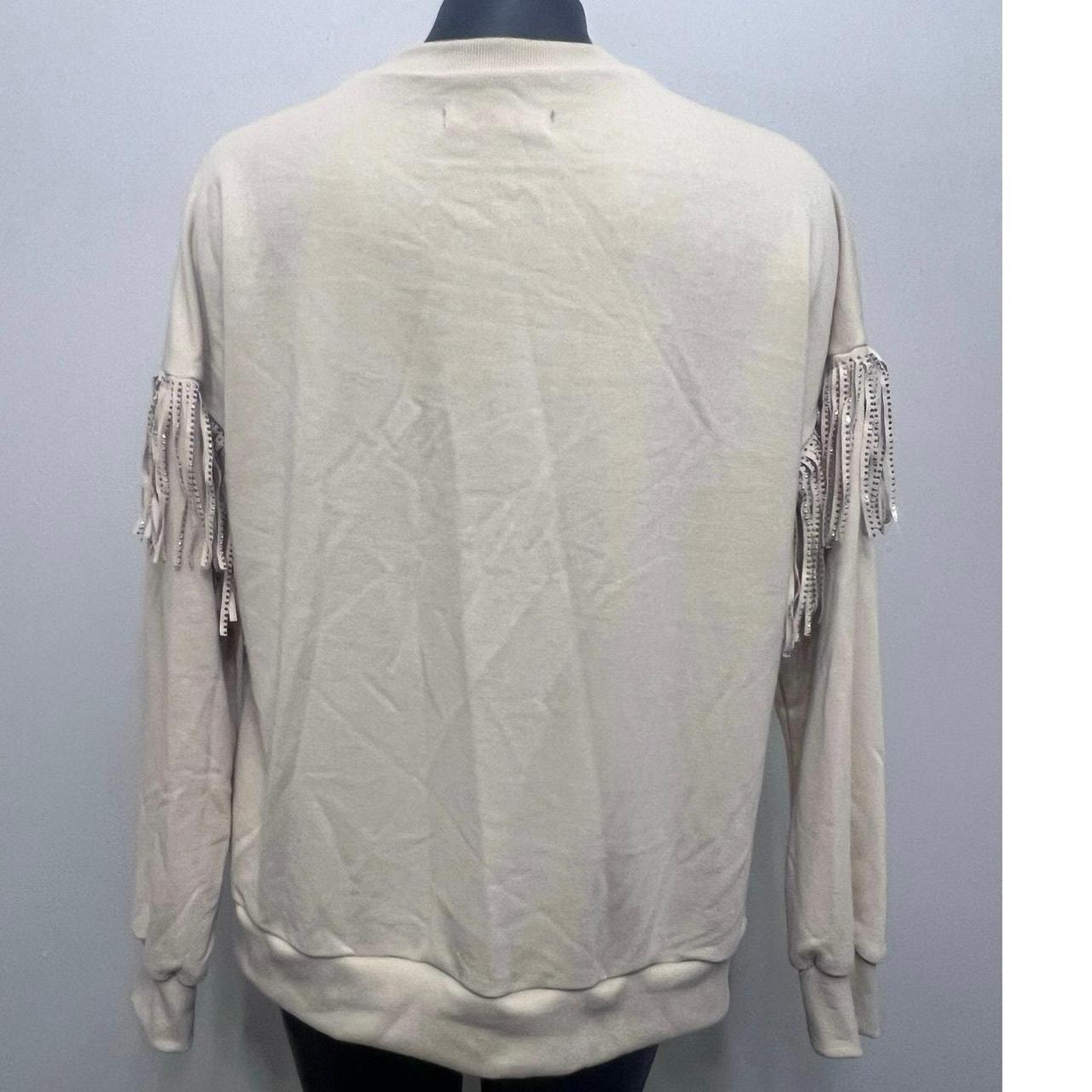 Source Unknown Women's Blouse - Cream/Multi - L –… - image 2