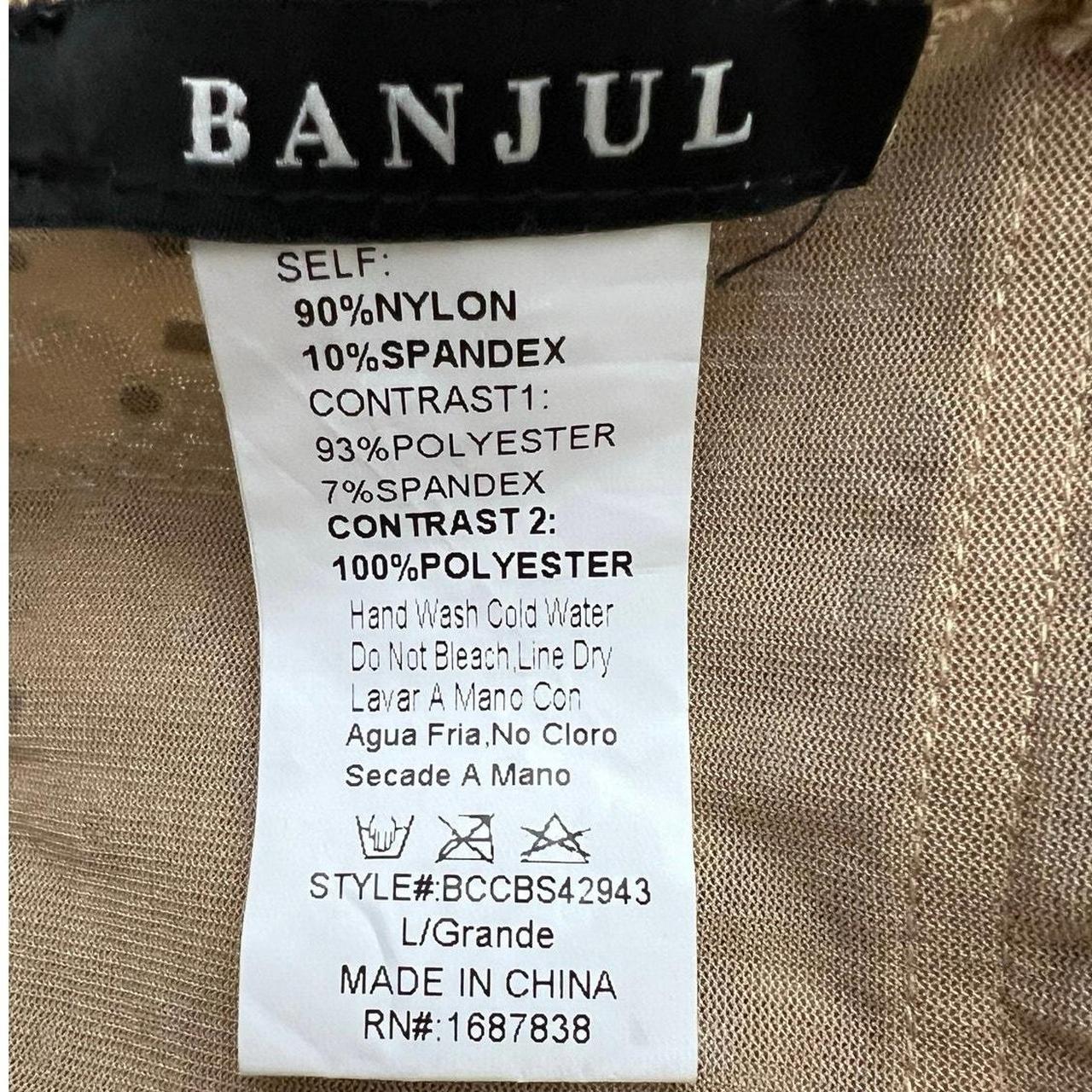 Source Unknown Women's Bodysuit - Cream/Multi - L… - image 4