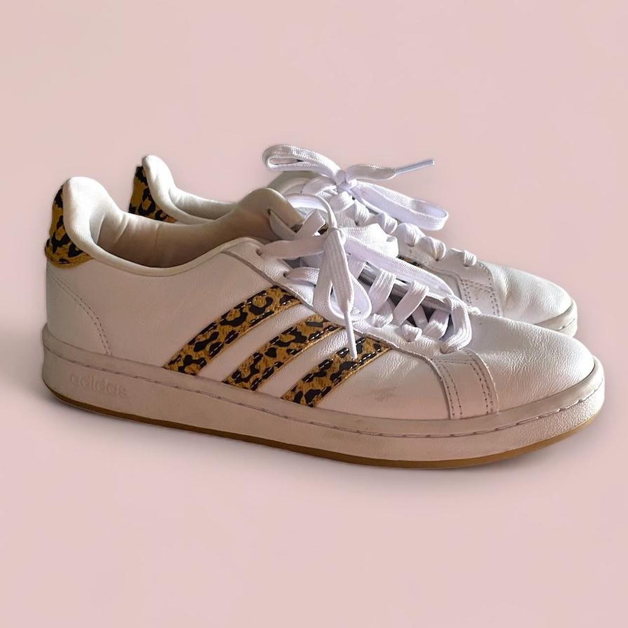 adidas Superstar tech sneakers with animal print in white - ShopStyle