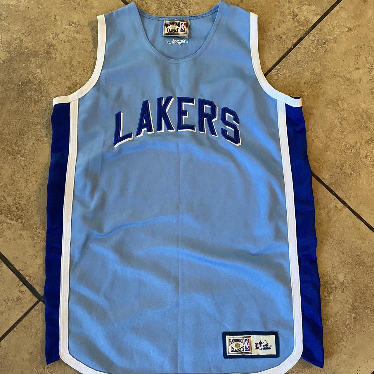 Majestic Hardwood Classics Minneapolis Lakers Jersey - Depop