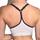 Speedo women's pink and white bra