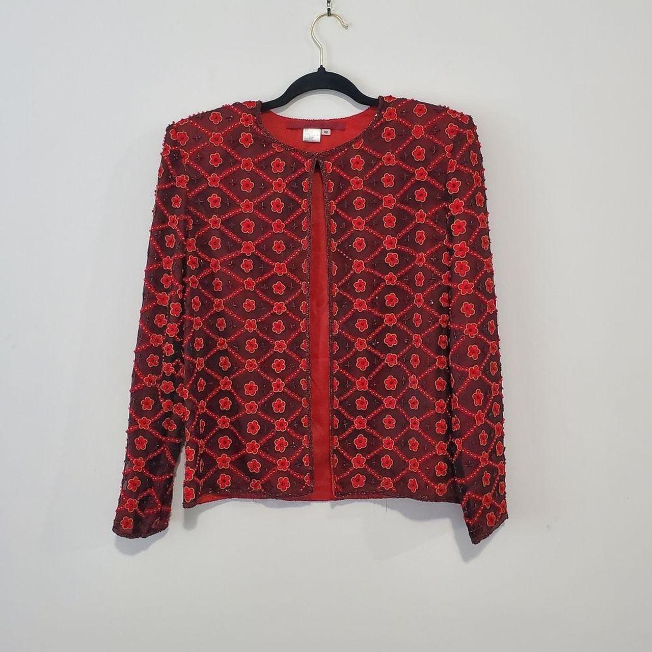 Source Unknown Women's Coats and jackets - Red/Bl… - image 1