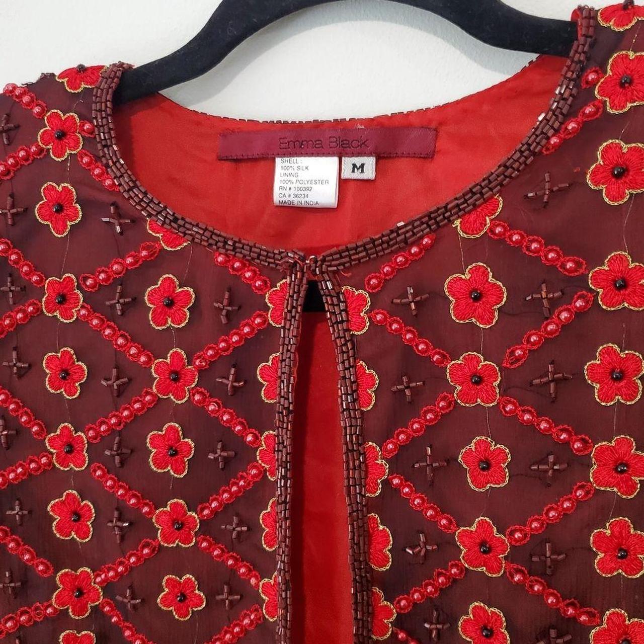 Source Unknown Women's Coats and jackets - Red/Bl… - image 2