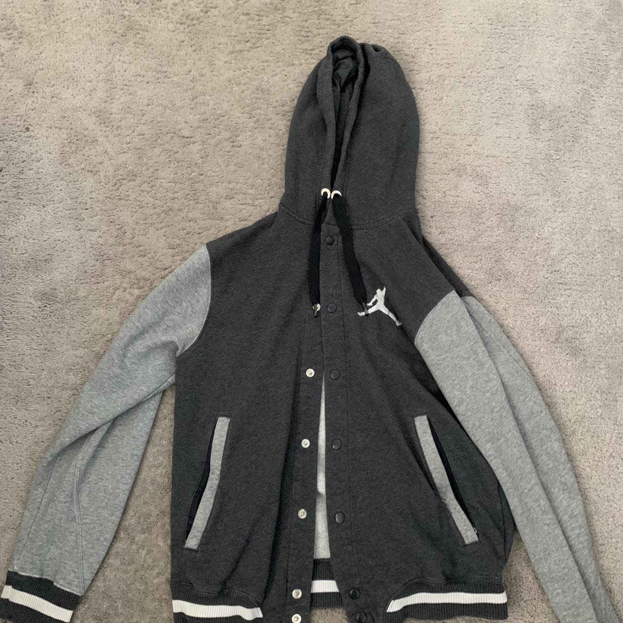 jordan hooded varsity jacket