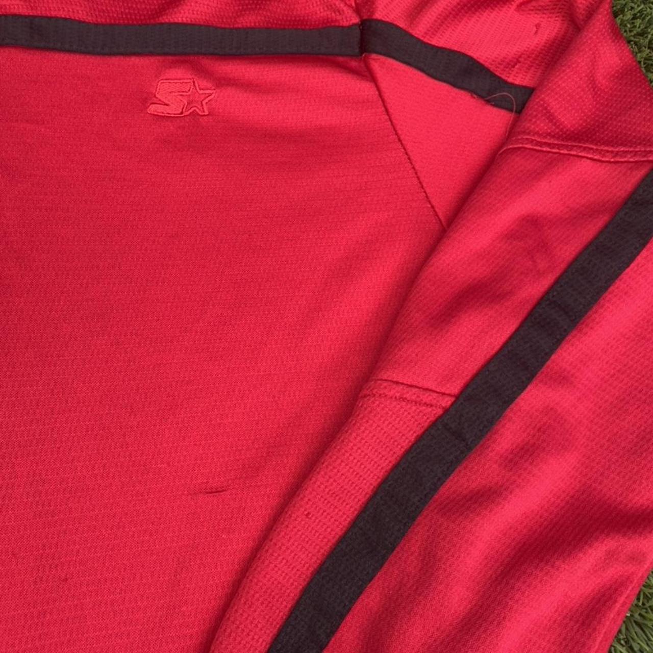 Starter Men's Jacket - Red - M – Red starter trac… - image 5