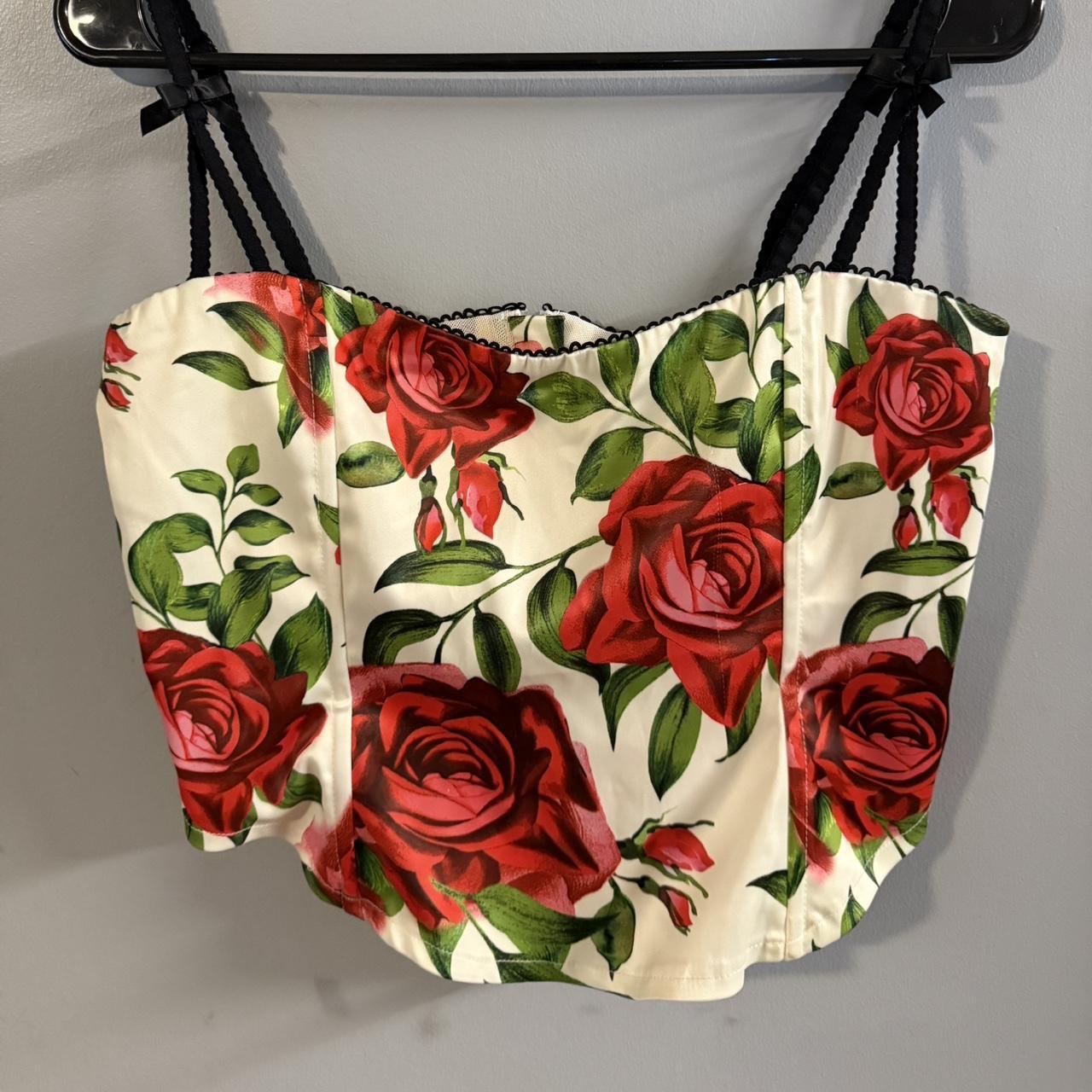 Jaded London Women's Corset - Multi/Cream - M – J… - image 1