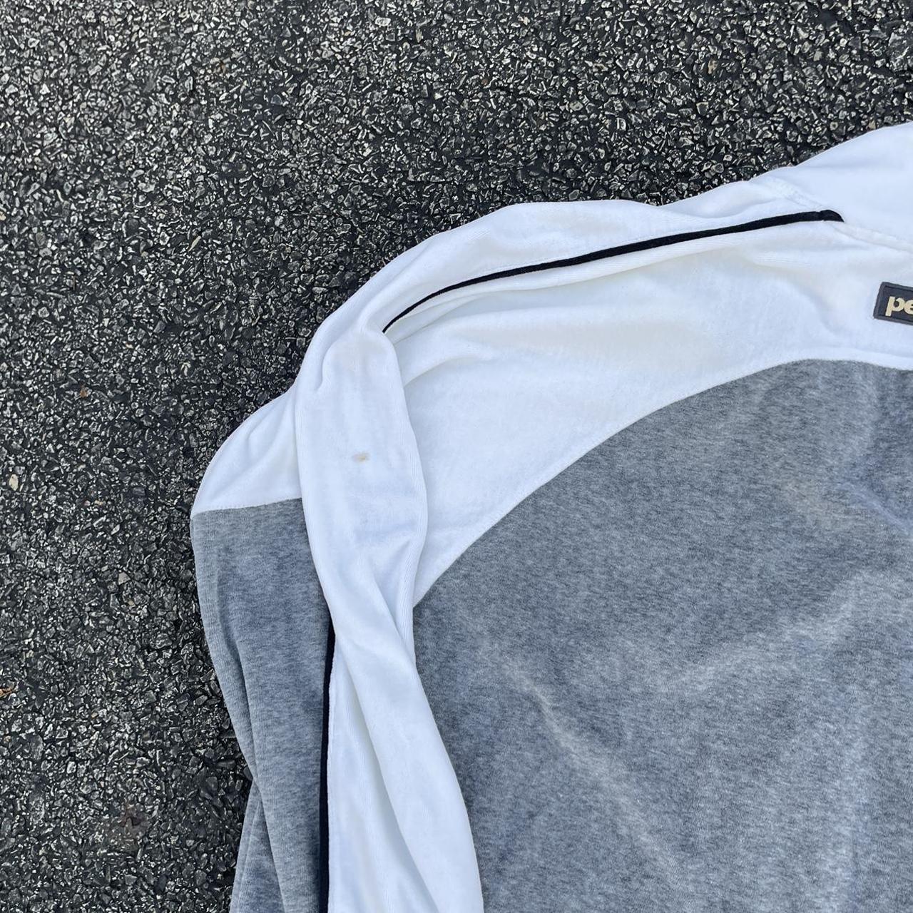 Pelle Pelle Men's Grey and White Sweatshirt (4)