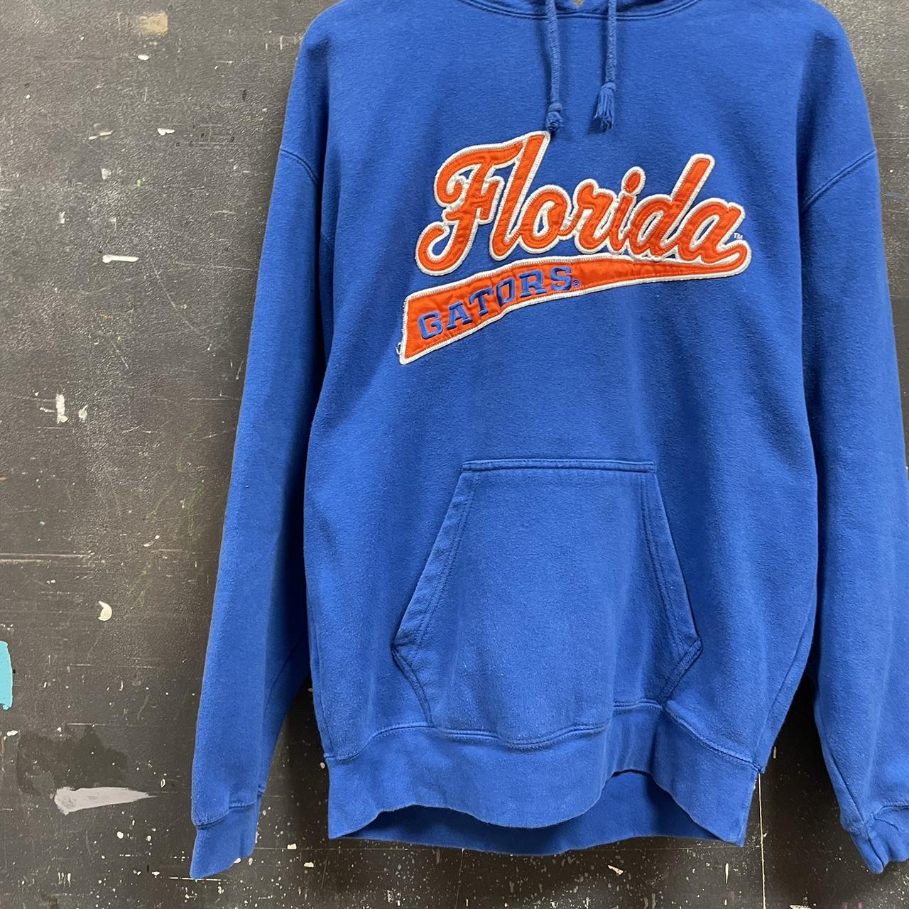 Vintage Florida gators blue hoodie Good overall... - Depop