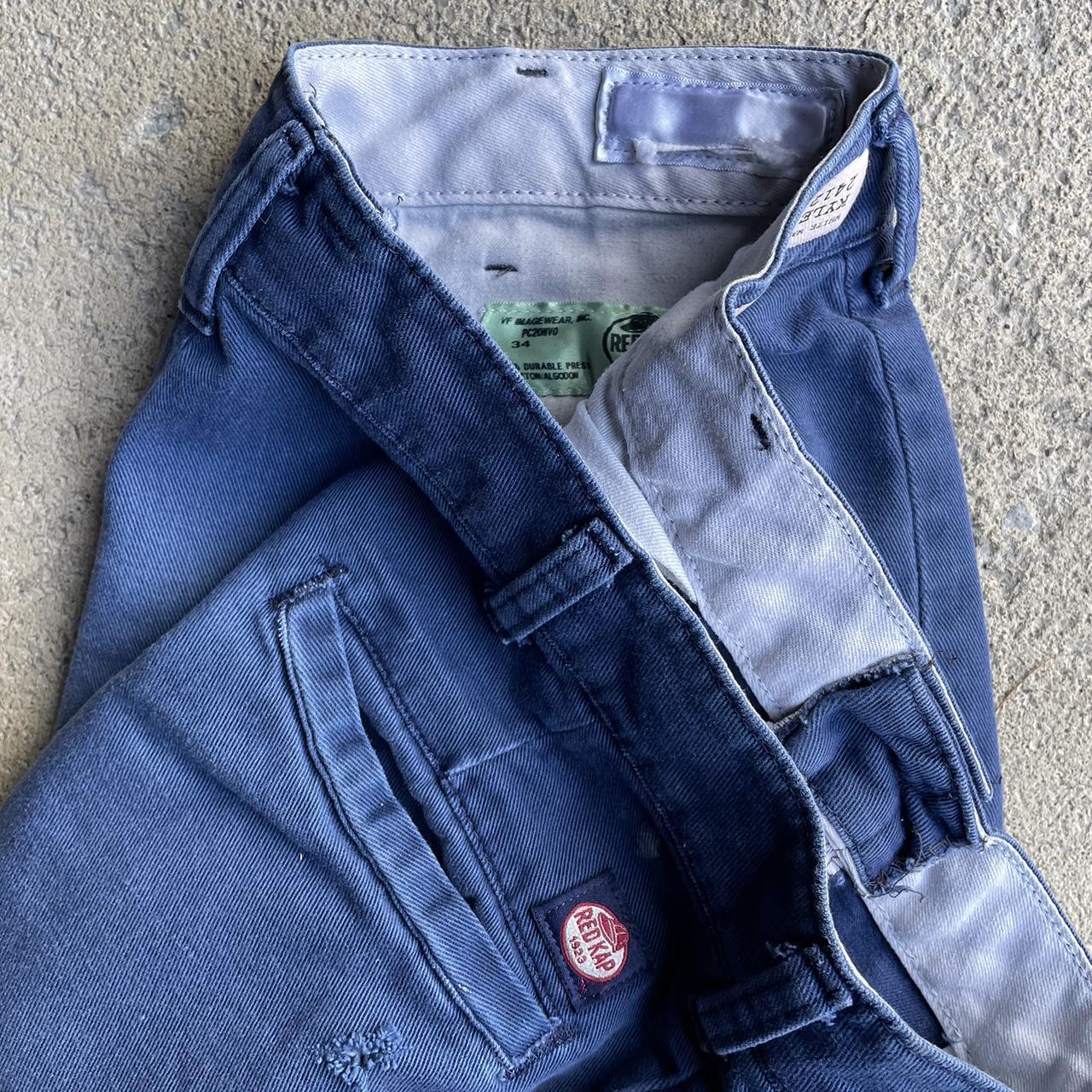 Dickies Men's Blue Trousers Depop