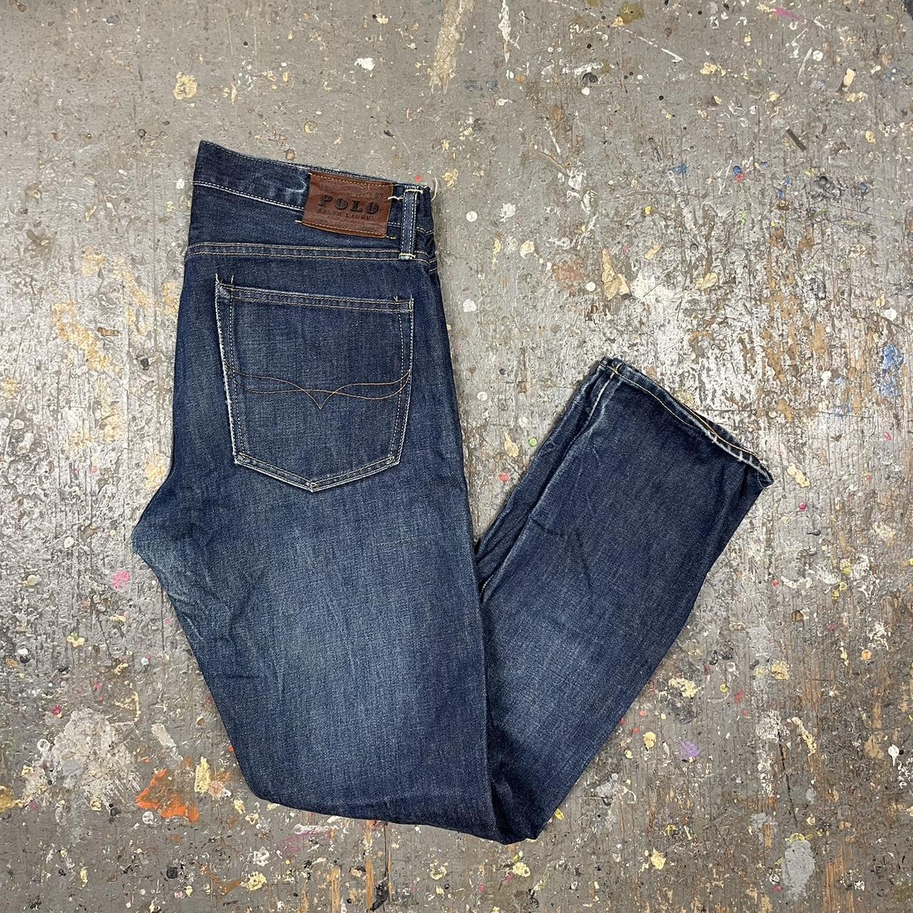 Polo Ralph Lauren Men's Navy Jeans | Depop