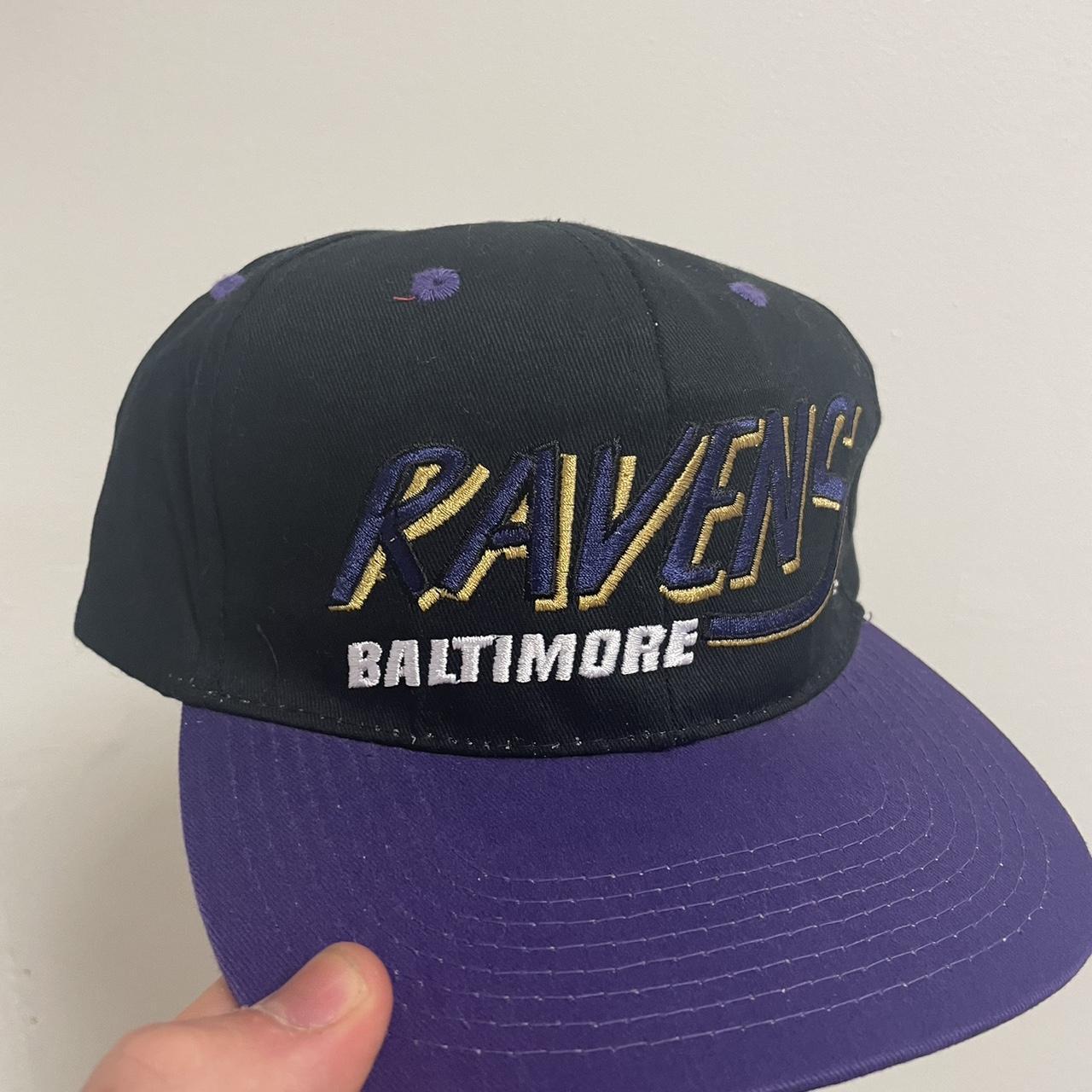 Vintage Baltimore ravens SnapBack hat New w tags - Depop