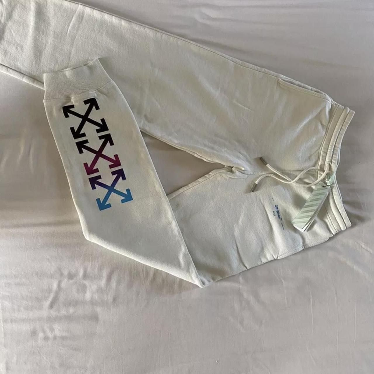 Off White Gradient Sweatpants medium Never been