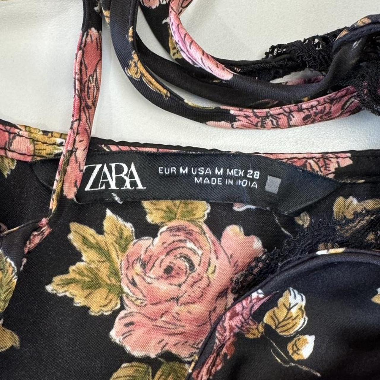 Zara Floral Dress * Size Medium * Brand Zara *... Depop