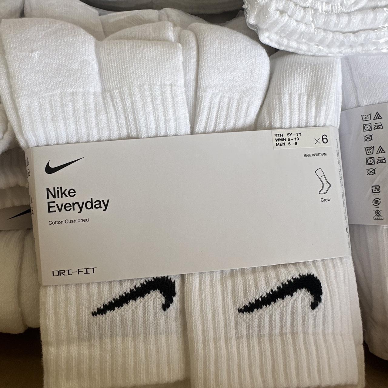 bulk white nike socks
