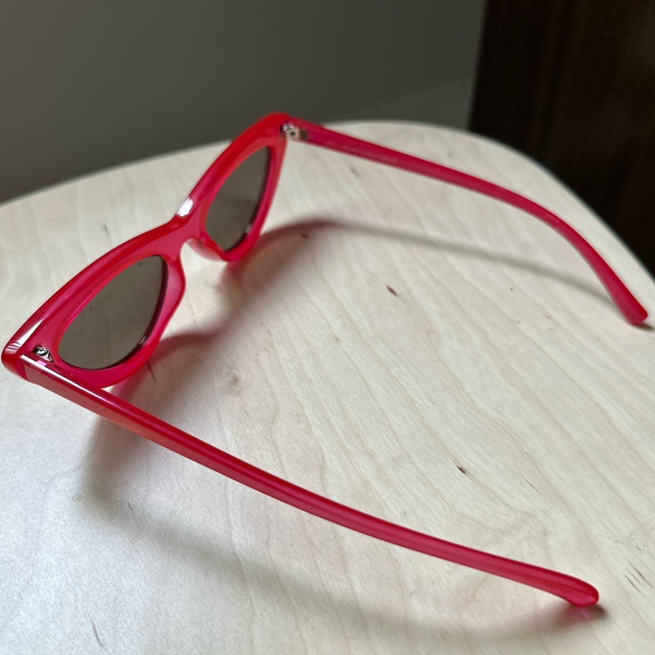 Adam Selman Women's Red Sunglasses (2)