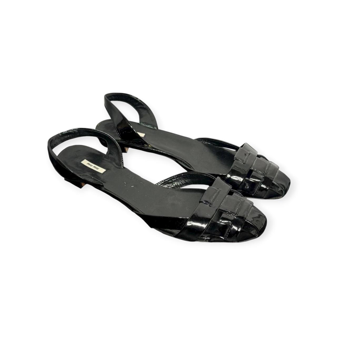 Miu Miu Women's Mules - Black - US 9 – Miu Miu Wo… - image 1