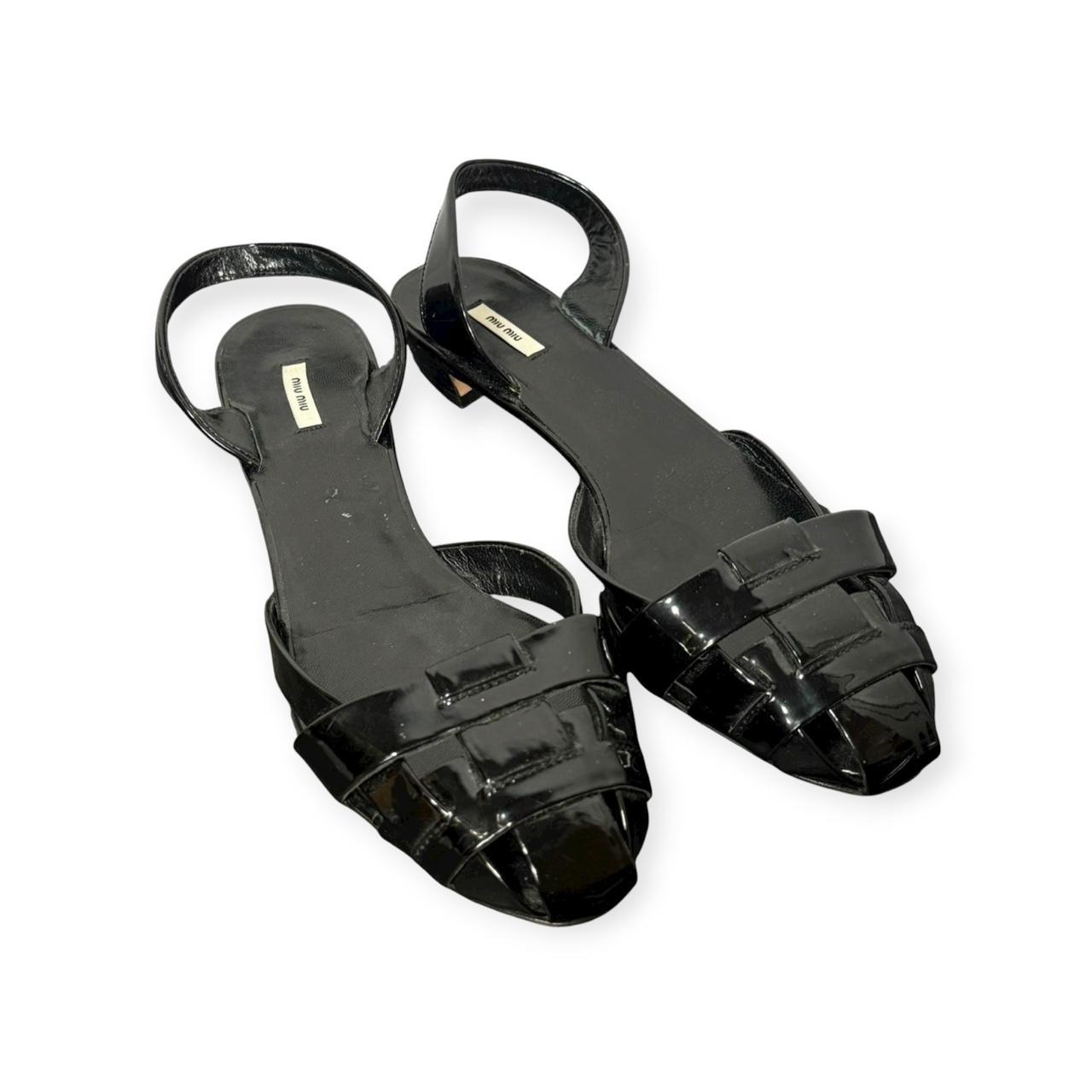 Miu Miu Women's Mules - Black - US 9 – Miu Miu Wo… - image 3