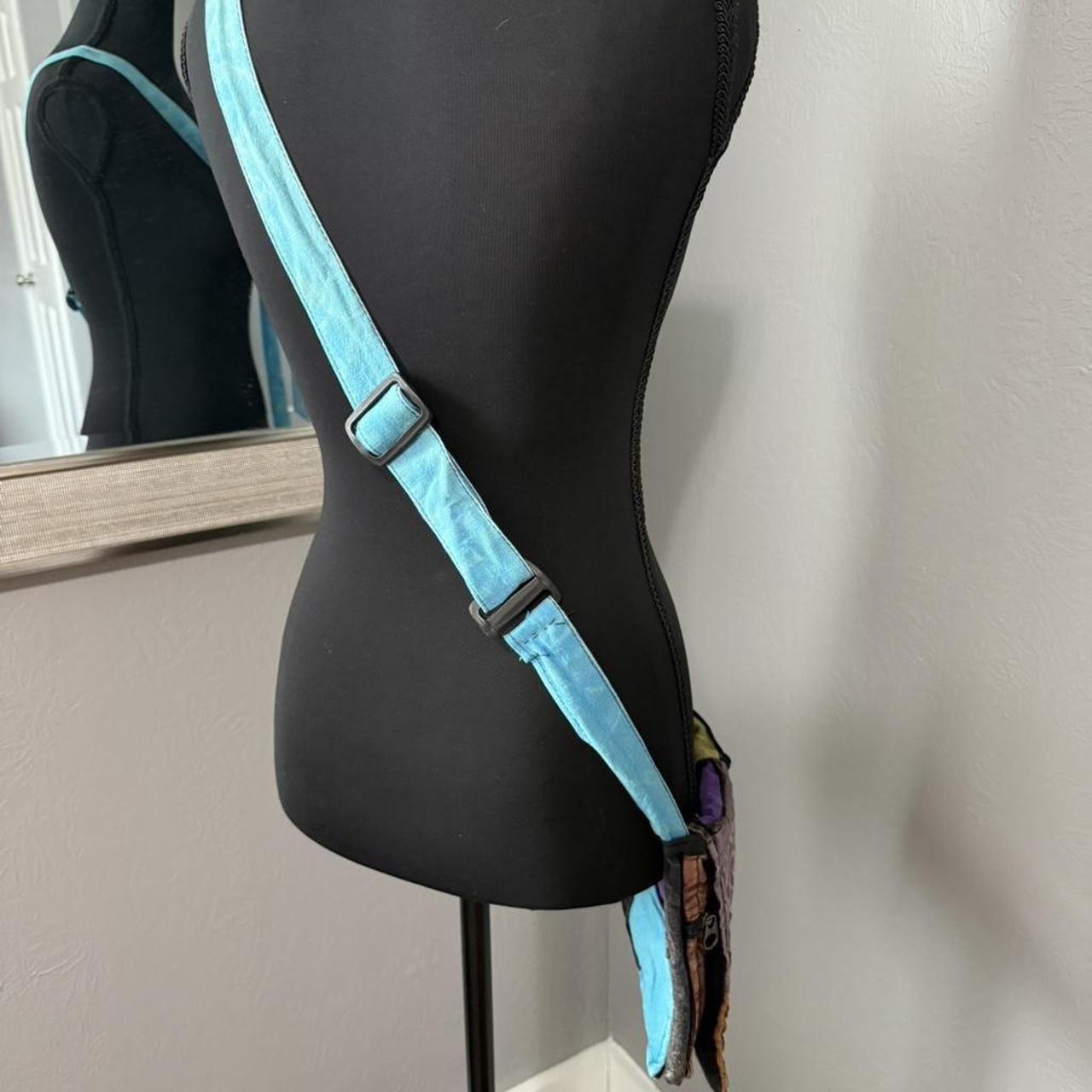 Women's Bag - Multi – Y2K multicolored patchwork … - image 4