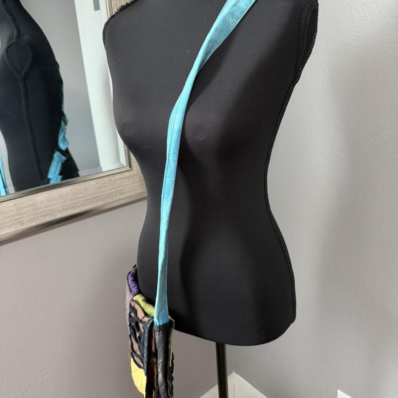 Women's Bag - Multi – Y2K multicolored patchwork … - image 3