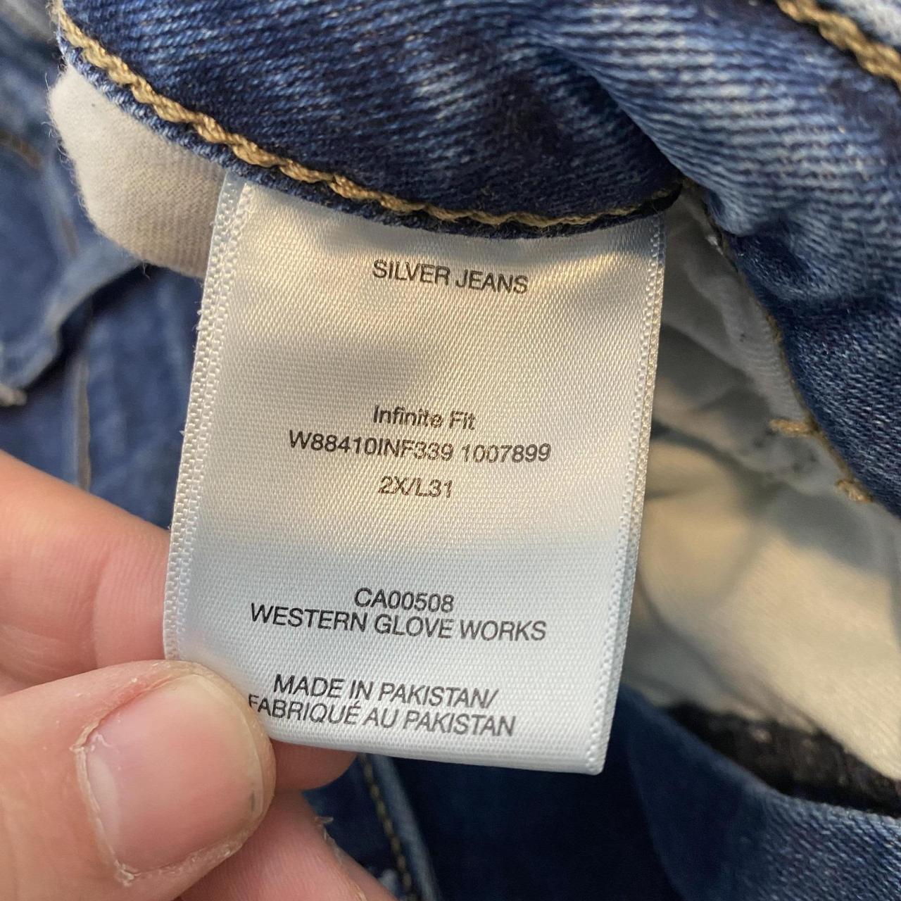 Silver Jeans Co. Women's Jeans - Blue - XXL – Sil… - image 4