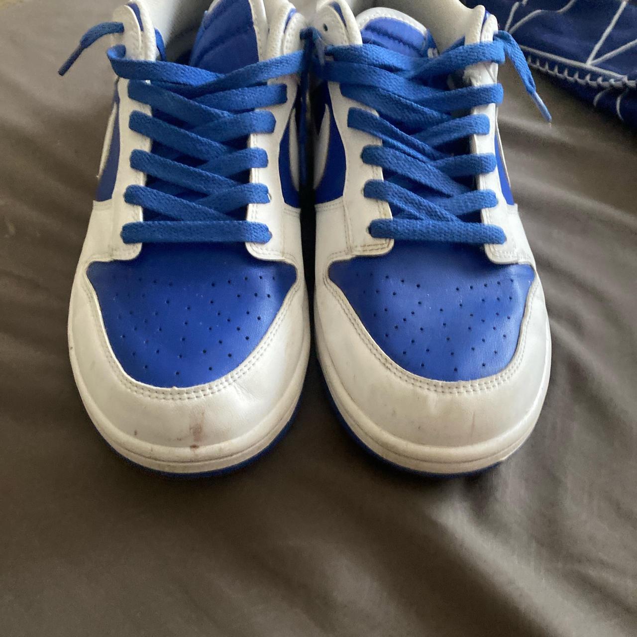 men blue dunks