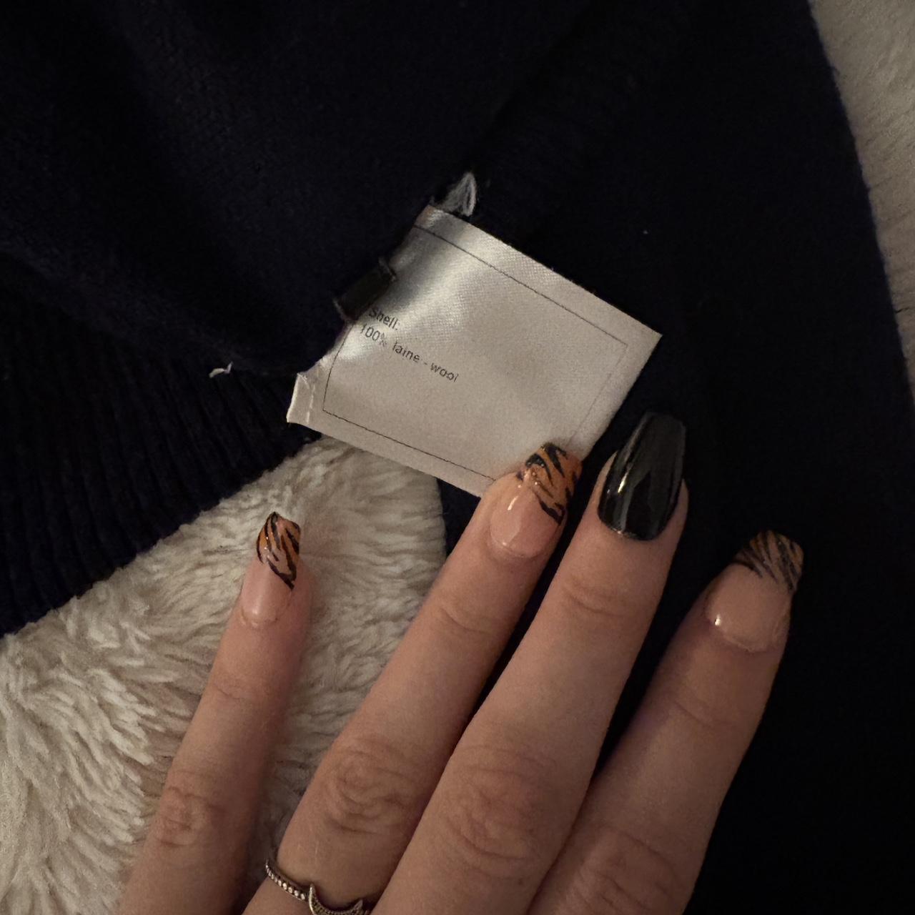 Miu Miu Women's Sweater - Navy/Blue - M – MIU MIU… - image 5