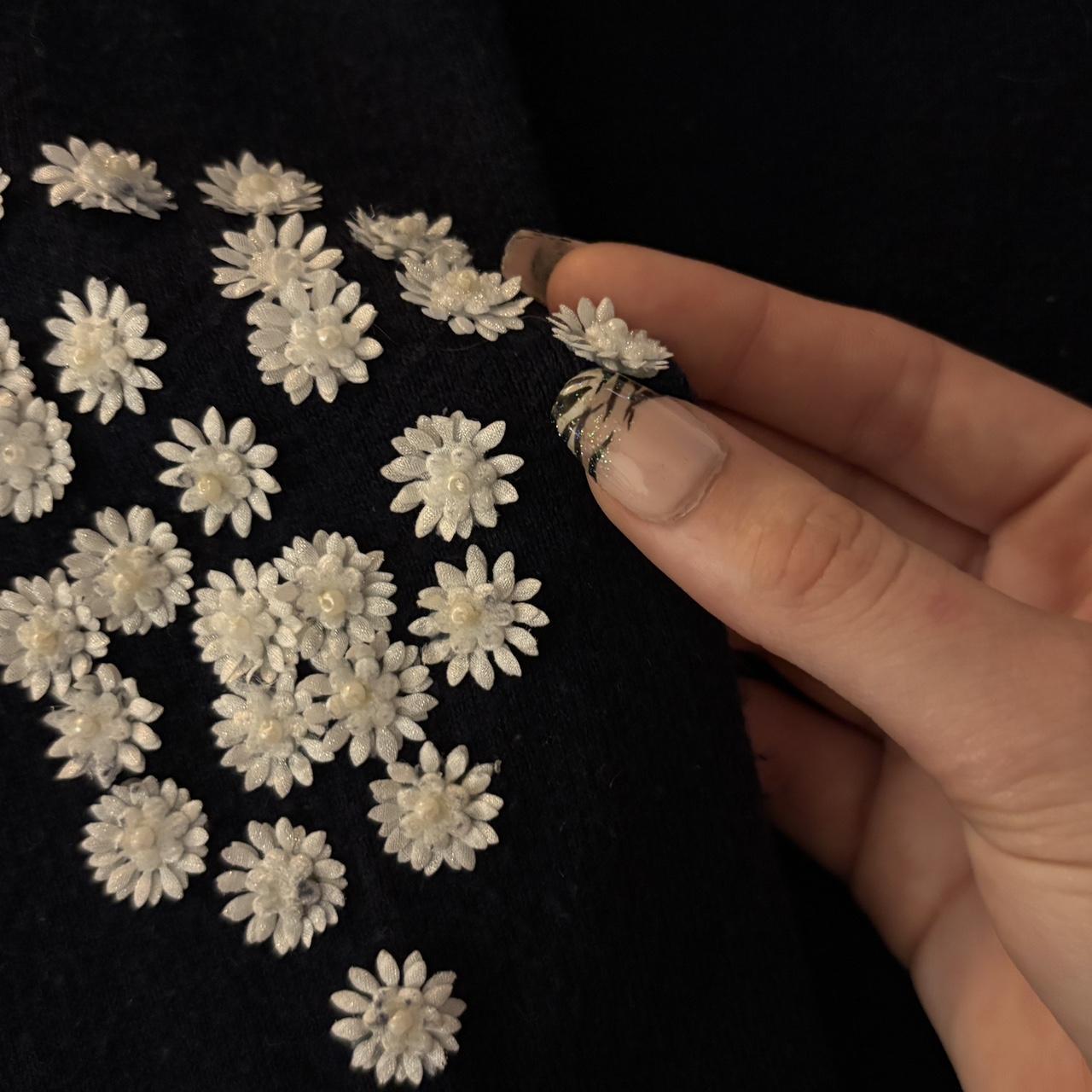 Miu Miu Women's Sweater - Navy/Blue - M – MIU MIU… - image 3