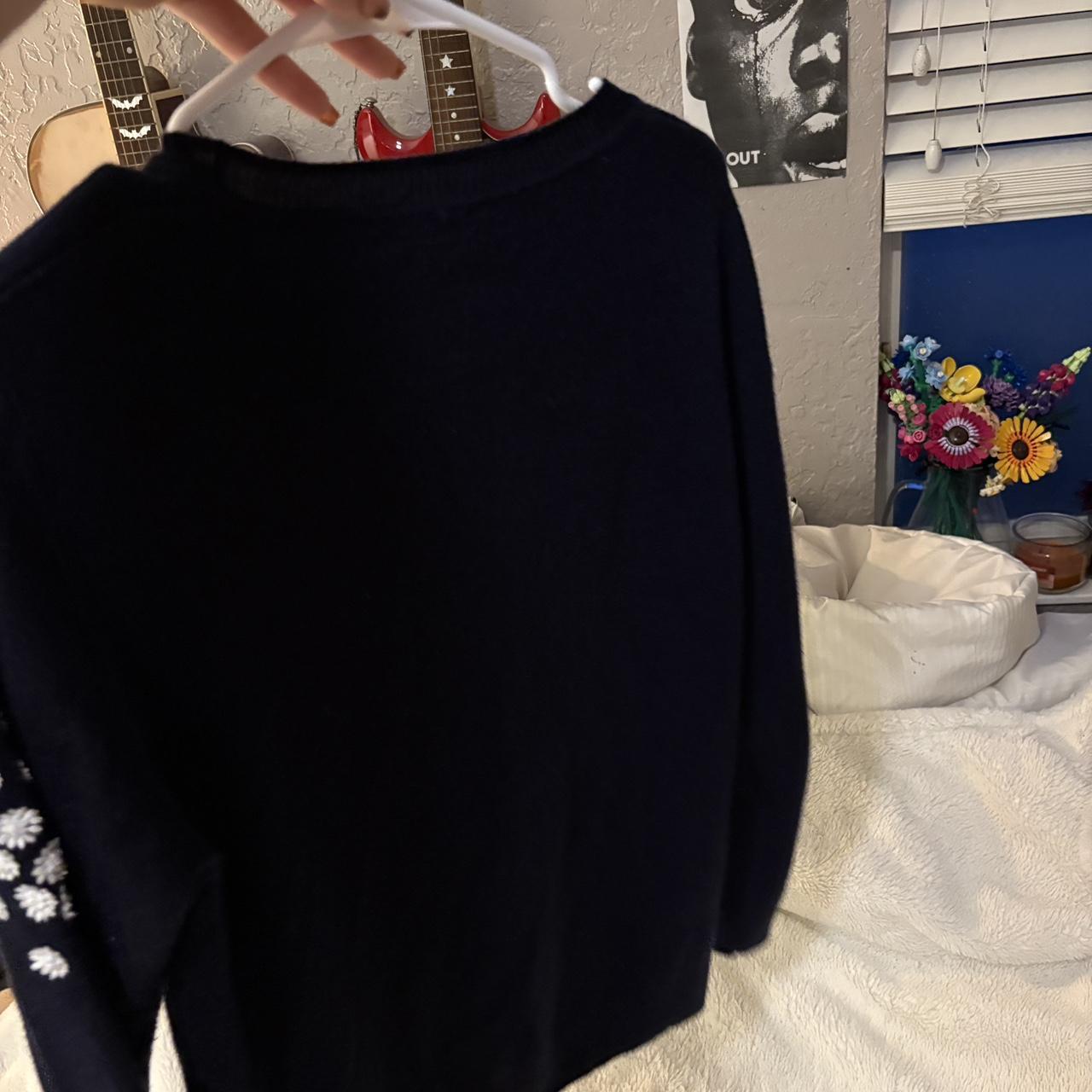 Miu Miu Women's Sweater - Navy/Blue - M – MIU MIU… - image 4