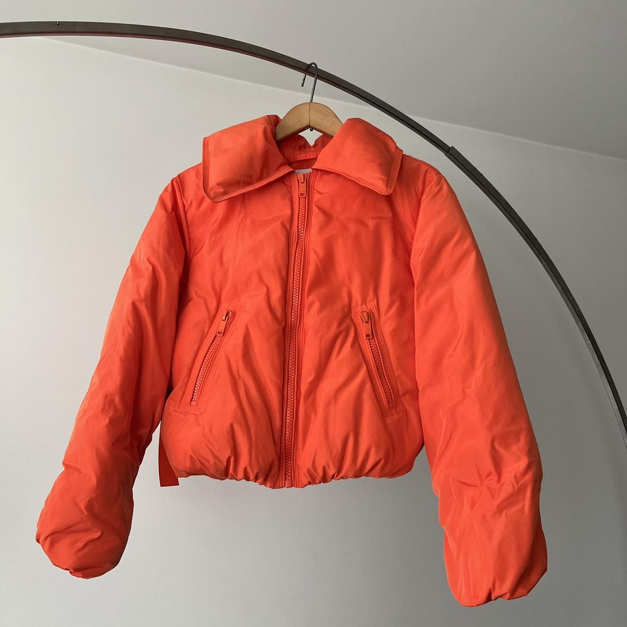 GANNI tech down orange size 34 (US