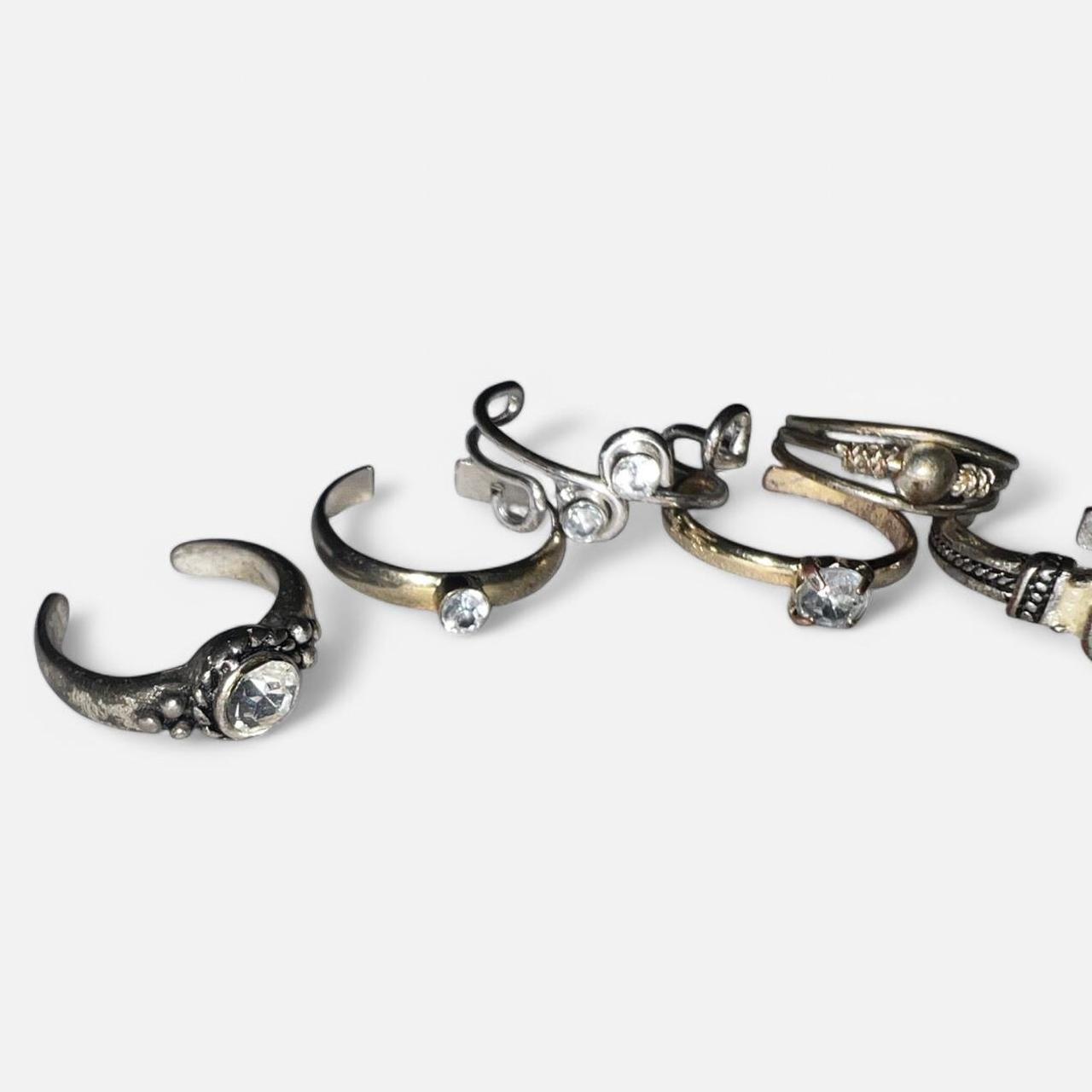 Women's Ring - Silver/Multi – (Box 30) Multi-colo… - image 2