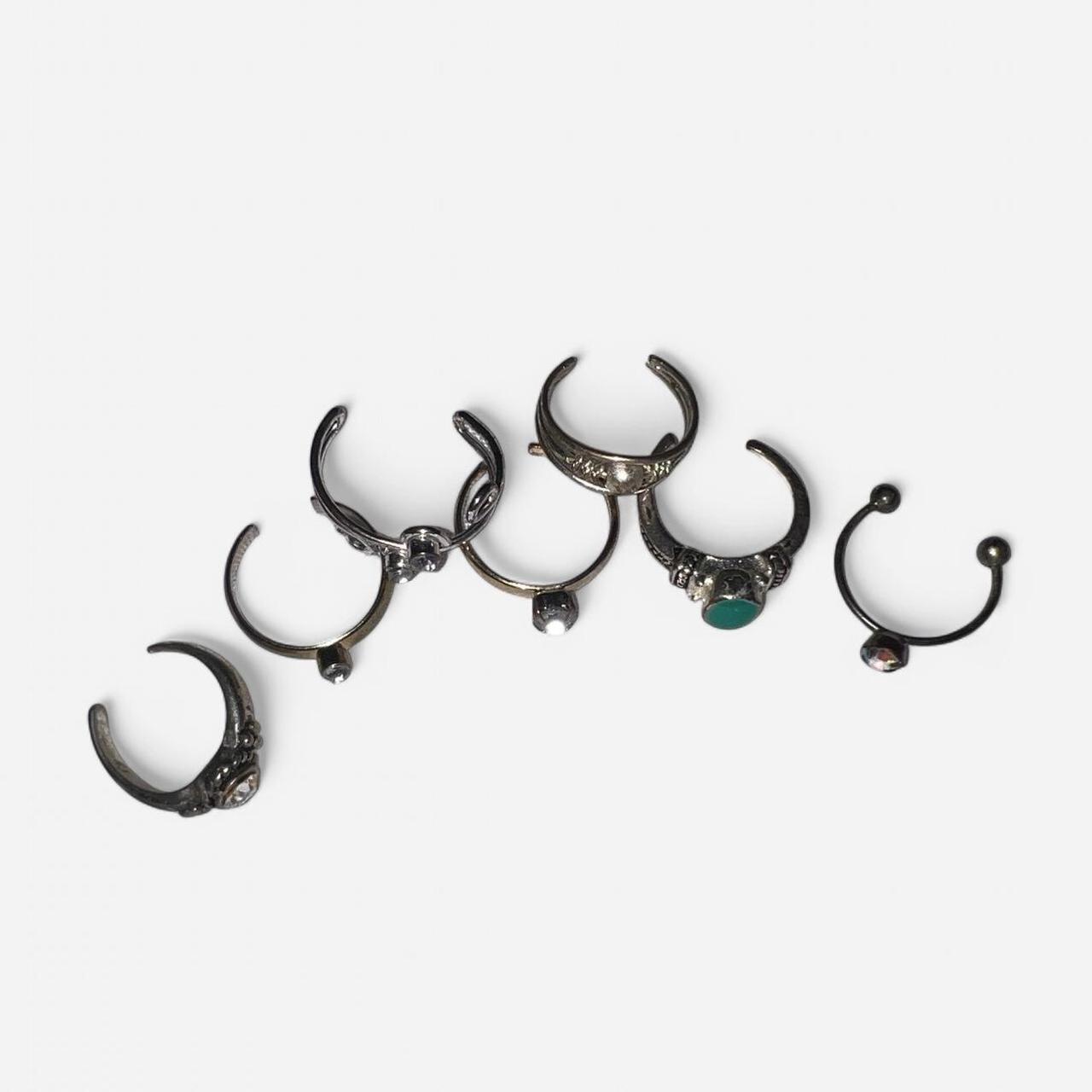 Women's Ring - Silver/Multi – (Box 30) Multi-colo… - image 4