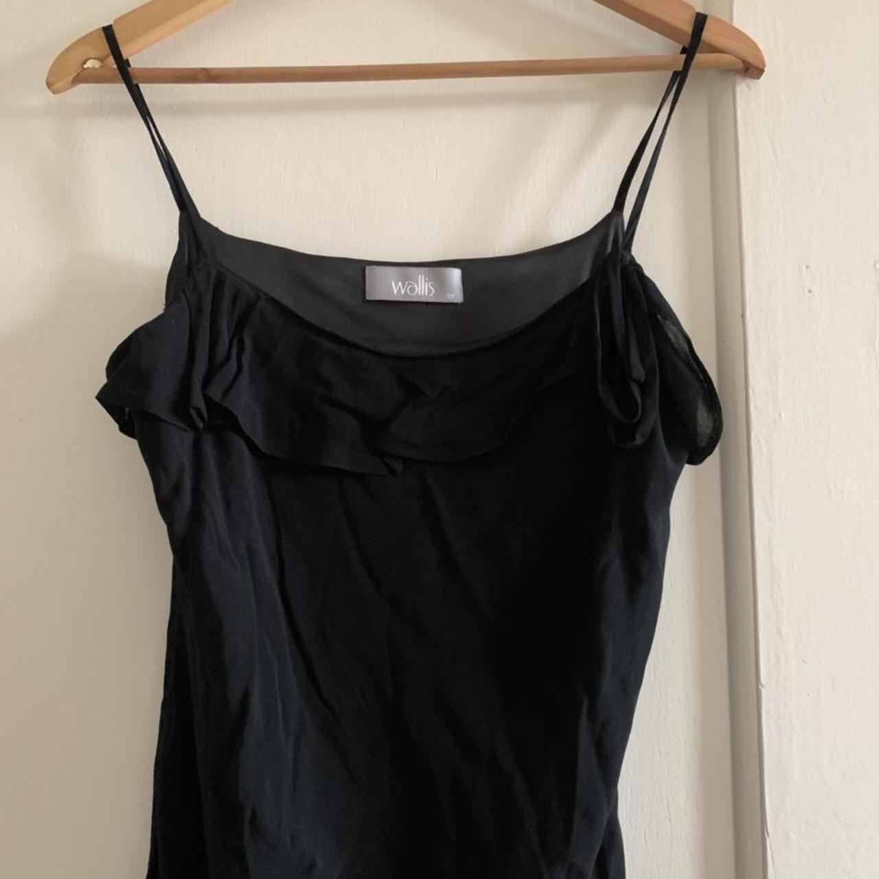 Wallis Women's Black Dress | Depop