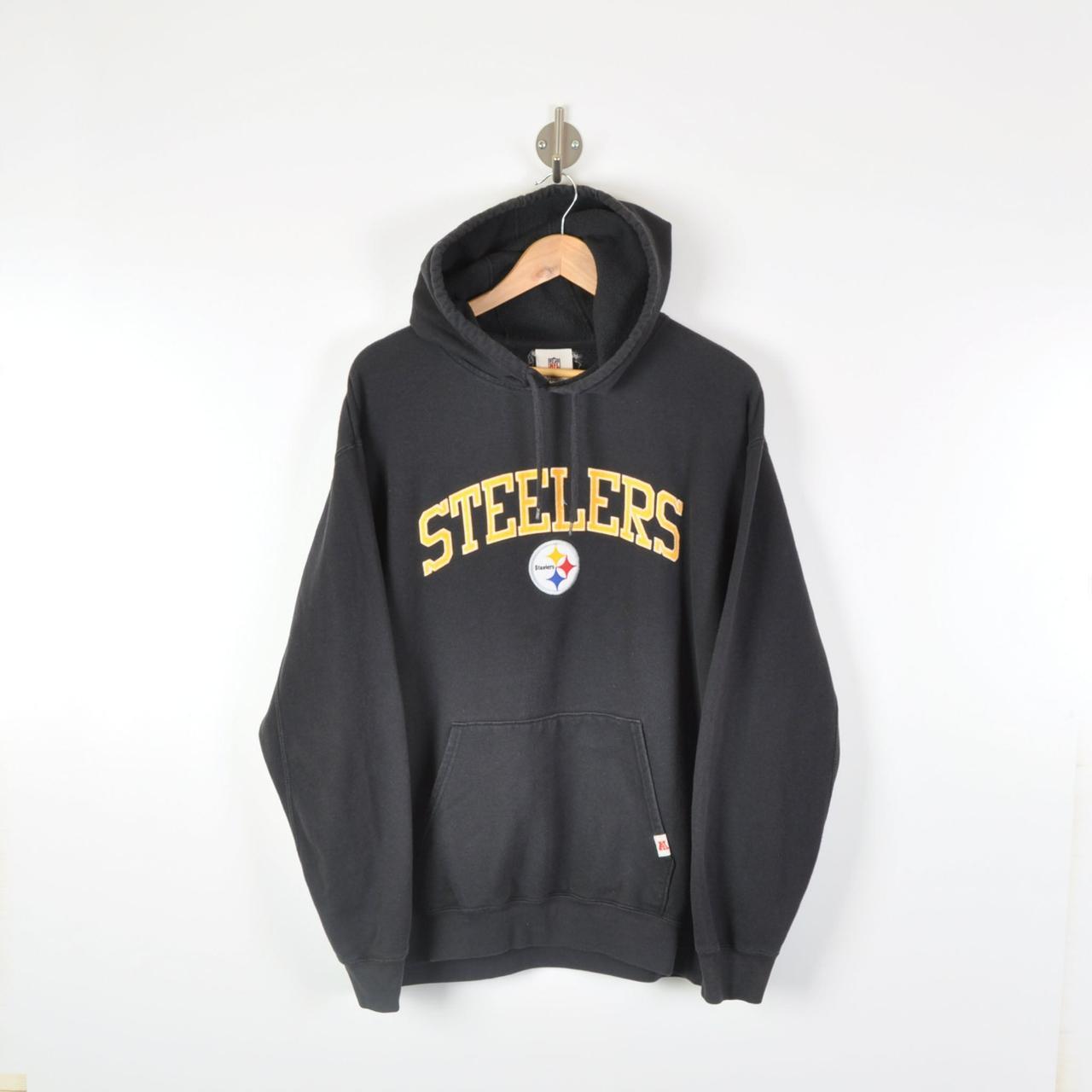 Vintage NFL Pittsburgh Steelers Hoodie Sweatshirt - Depop