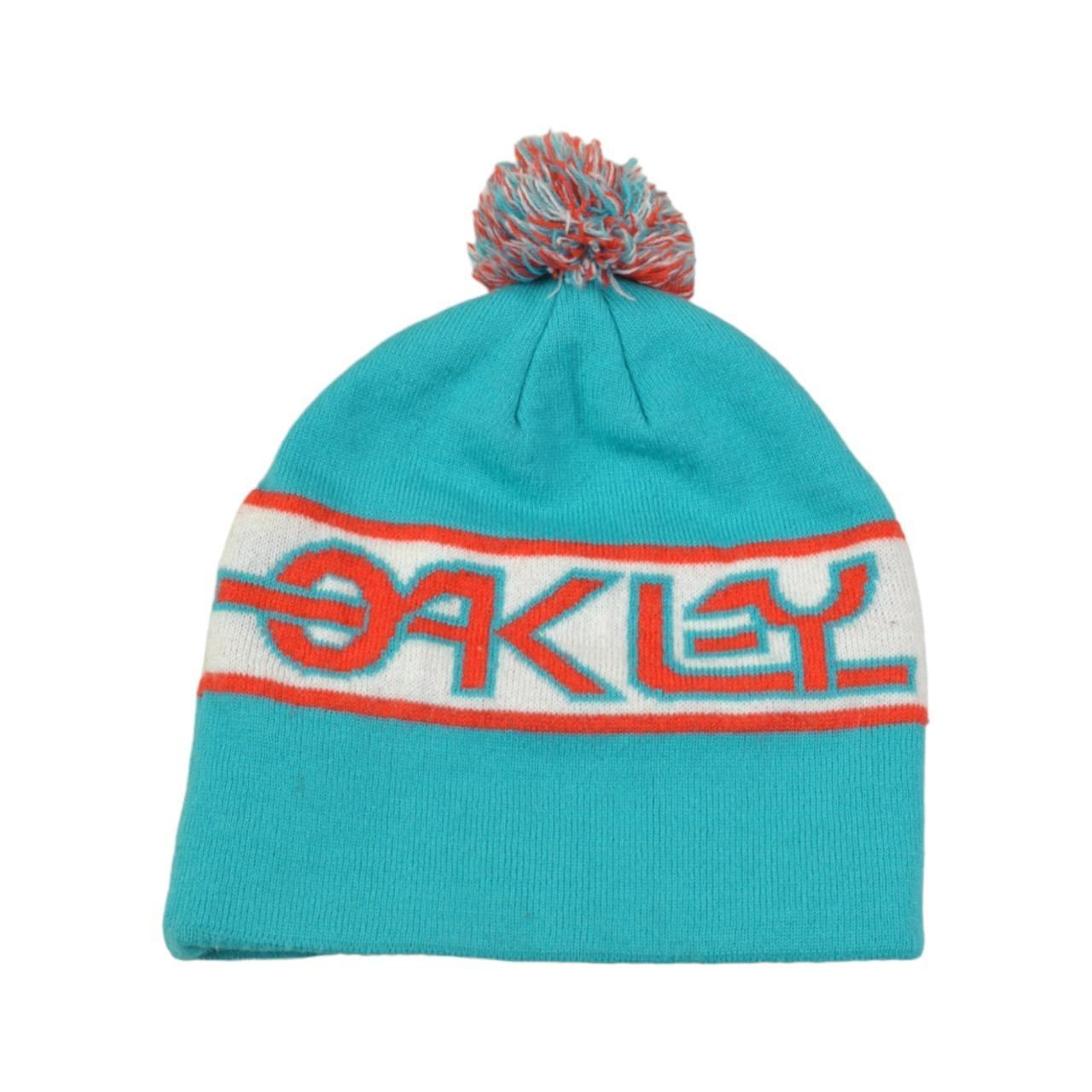 Vintage Oakley Beanie Hat Green/Orange Great vintage... Depop