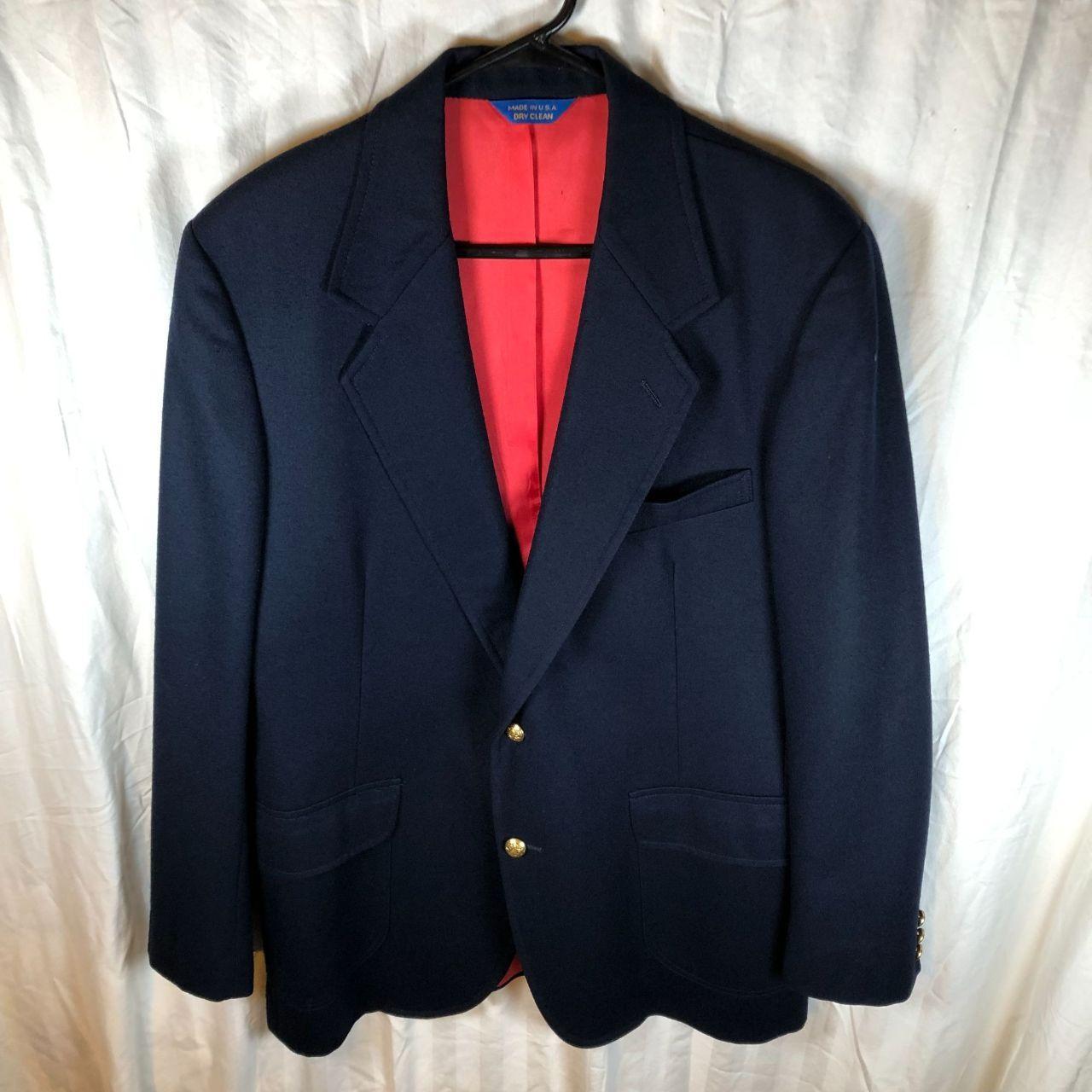 Pendleton Men's Tailored jacket - Navy – Pendleto… - image 6