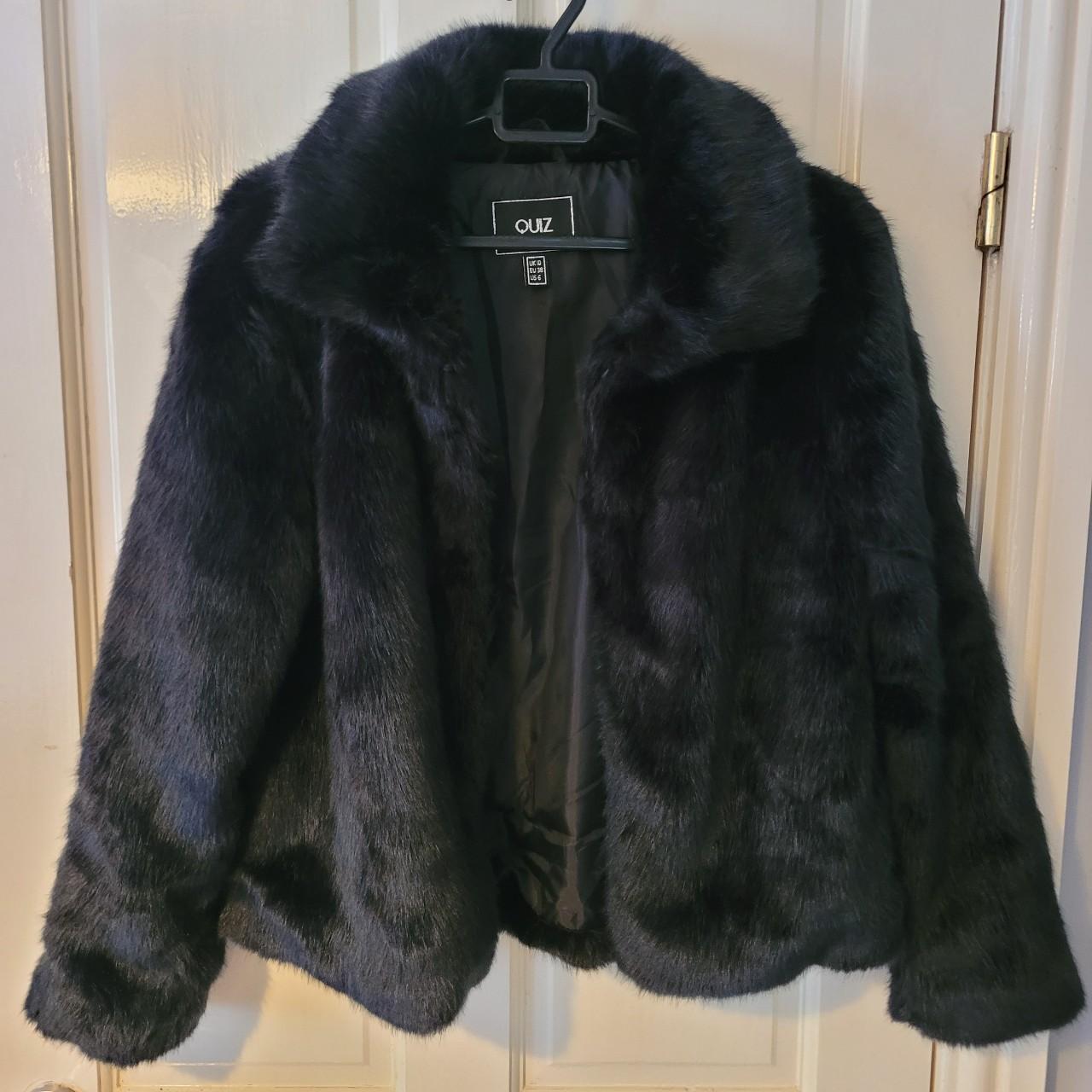 Faux fur outlet coat quiz