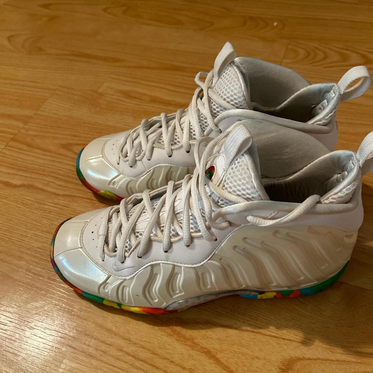 Size Nike Little Posite One Mid Fruity Pebbles Depop
