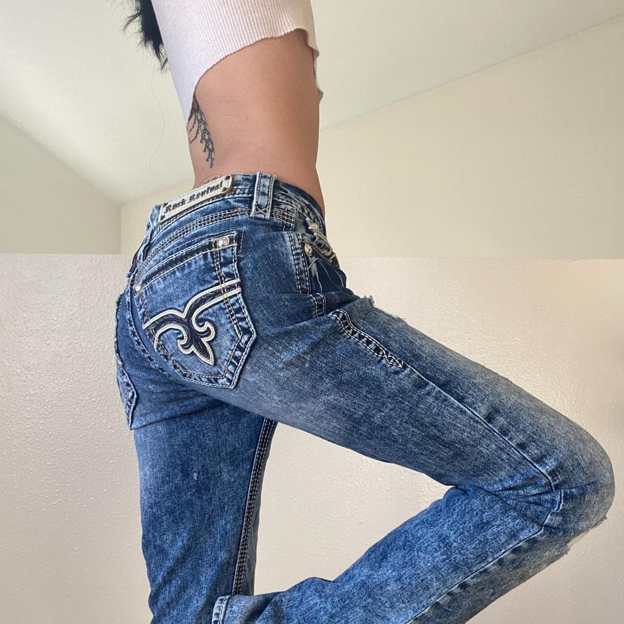 Rock Revival early 2000s faded distressed low