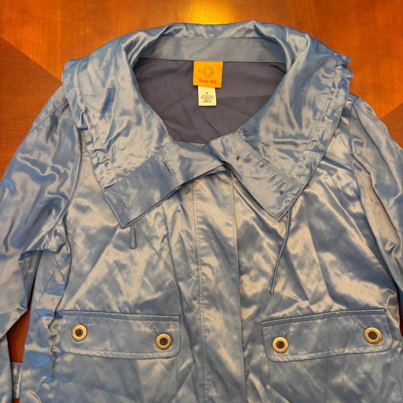 Ruby Rd. Women's Tailored jacket - Blue/Silver - … - image 4