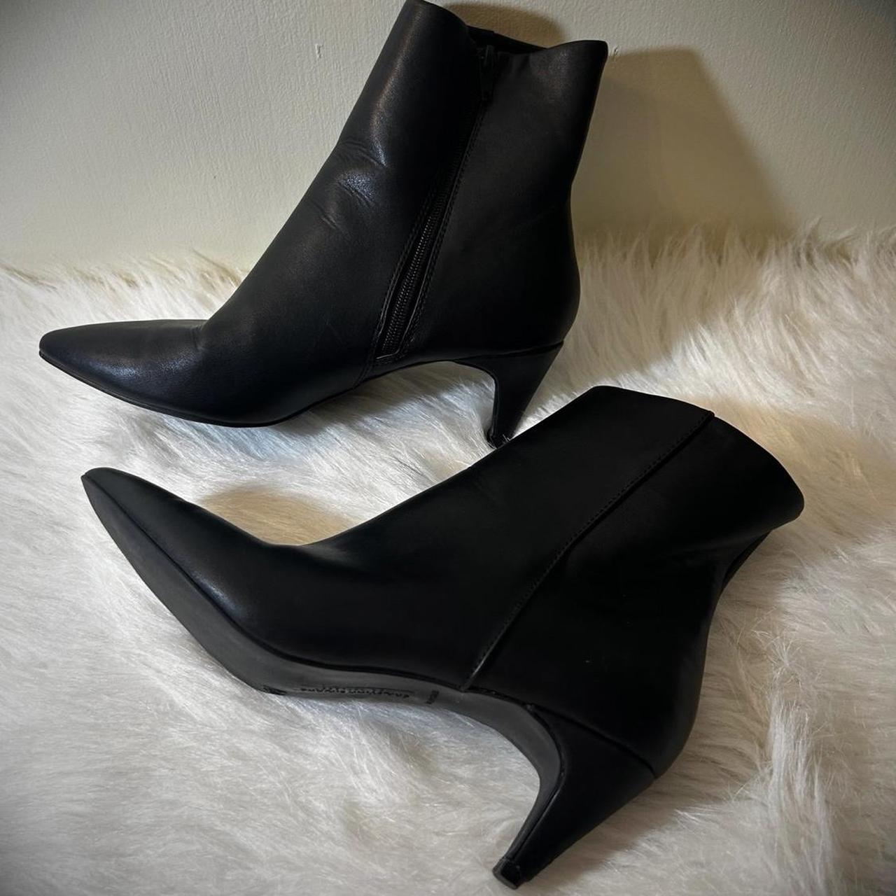 Christian siriano black boots best sale