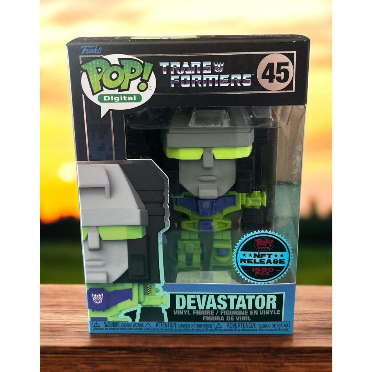 Funko Pop deals NFT Transformer Devastator